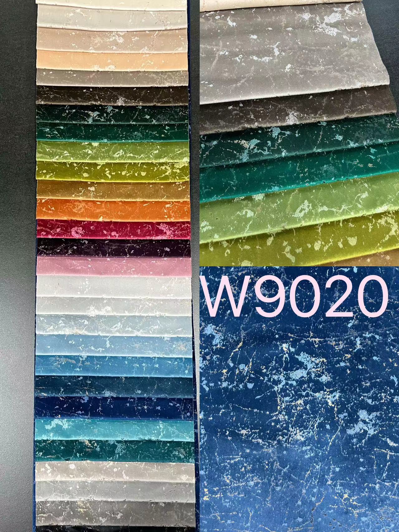 W9020 বিলাসবহুল হল্যান্ড ভেলভেট প্রিন্ট